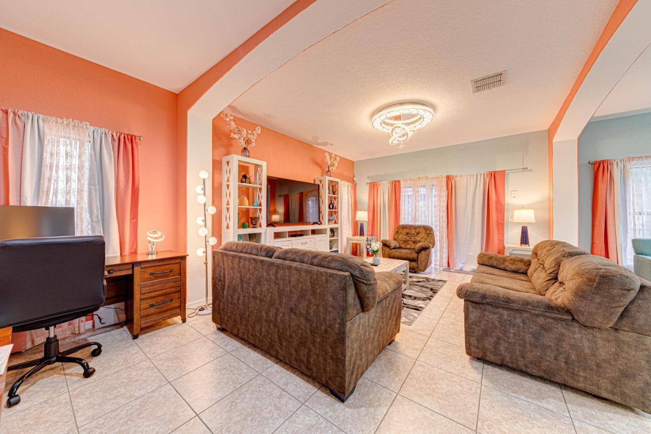 Affordable 4 Bedroom Luxury Villa Near Disney/Private Pool/Arcade/Game Room Orlando Exterior foto